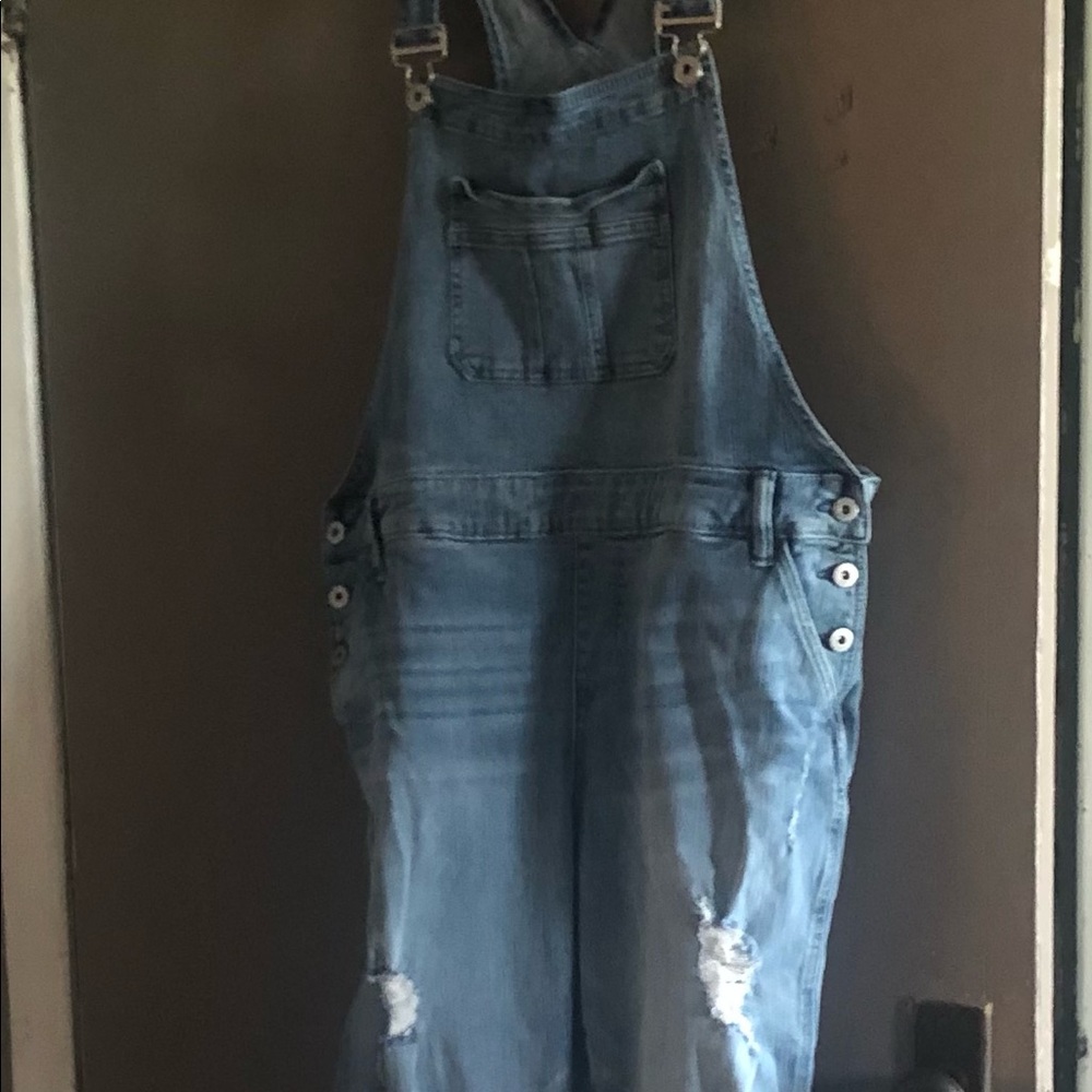 Torrid Denim Overalls